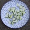 Zucchini sliced (quater) raw