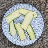 Zucchini sliced raw